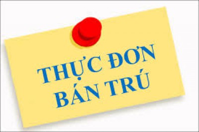 Thực đơn tuần 3